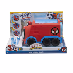 Jazwares Spidey and His Amazing Friends Spidey transporteur tournant - Vue supplémentaire 3