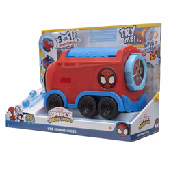 Jazwares Spidey and His Amazing Friends Spidey transporteur tournant - Vue supplémentaire 4