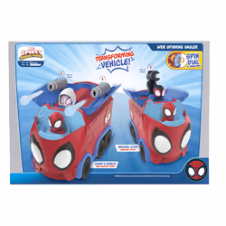 Jazwares Spidey and His Amazing Friends Spidey transporteur tournant - Vue supplémentaire 6