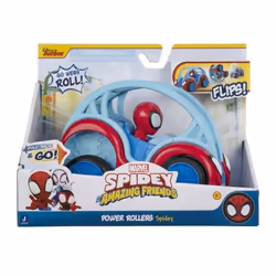 Véhicule - Marvel - Power Rollers (Spidey) - 15 cm - Pour enfants à partir de 3 ans - Intérieur