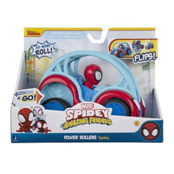 Véhicule - Marvel - Power Rollers (Spidey) - 15 cm - Pour enfants à partir de 3 ans - Intérieur