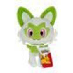 Peluche - JAZWARES - Pokémon - Poussacha - 20 cm - Marron
