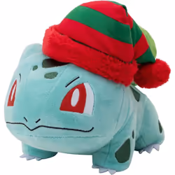 Peluche Jazwares Pokemon Christmas Bulbasaur