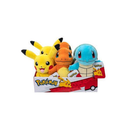 Peluche Pokémon Kanto First Partners Modèle aléatoire
