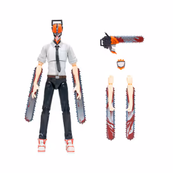 Jazwares Total Anime Chainsaw Man, Figurine à collectionner, Dessins animés et Mangas
