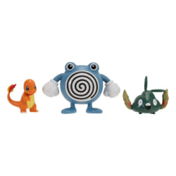 Pokémon - Pack 3 figurines First Partner Battle Figure Set Salamèche, Miamiasme & Têtarte