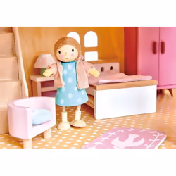 Tender Leaf Toys Dovetail Bedroom Set Salle de bain de poupée