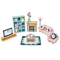 Tender Leaf Toys Dovetail Sitting Room Set Kit de meubles de poupée