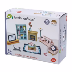 Tender Leaf Toys Dovetail Sitting Room Set Kit de meubles de poupée - Vue supplémentaire 4