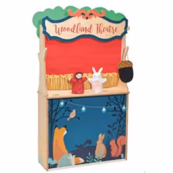 Tender Leaf Toys Woodland Stores and Theatre, 3 an(s)