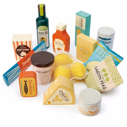 Tender Leaf Toys Supermarket Grocery Set, Marchande, 3 an(s)