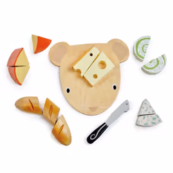 Tender Leaf Toys Cheese Chopping Board, 3 an(s)