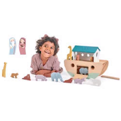 Tender Leaf Toys Noah's Wooden Ark, 3 an(s), Multicolore, Bois