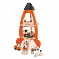 Tender Leaf Toys Cosmic Rocket Set, 3 an(s), Multicolore, Bois