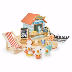 Tender Leaf Toys Sandy's Beach Hut