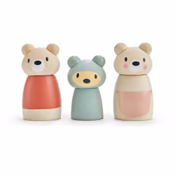 Tender Leaf Toys Bear Tales, 3 an(s), Multicolore, Hévéa