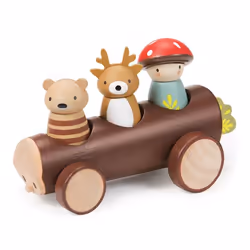 Tender Leaf Toys 7508386, Voiture, 0,3 an(s), Bois, Marron, Bois