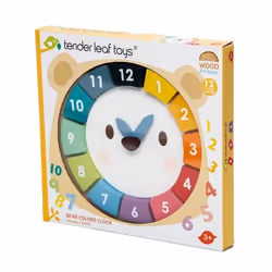 Tender Leaf Toys Bear Colors Clock