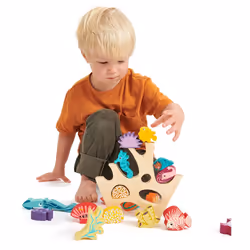 Tender Leaf Toys Stacking Coral Reef
