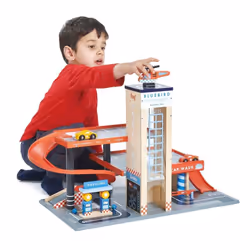 Tender Leaf Toys Blue Bird Service Station