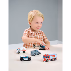 Tender Leaf Toys Emergency Vehicles