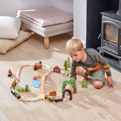 Tender Leaf Toys Wild Pines Train Set Modèles de train et de chemin de fer