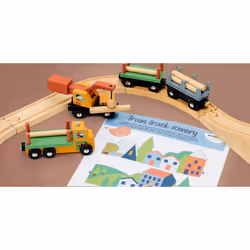 Tender Leaf Toys Wild Pines Train Set Modèles de train et de chemin de fer - Vue supplémentaire 4