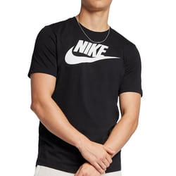 T-shirt - NIKE - Sportswear - Noir - Manches courtes - Col classique