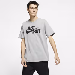 Nike Sportswear JDI, Tee-shirt, Adulte, Mâle, Gris, S, SML