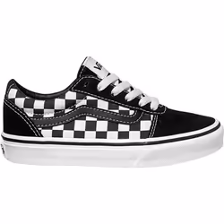 Vans Ward, Mâle, Enfant, Chaussures de sport à la mode, Noir, Blanc, EUE, Motif