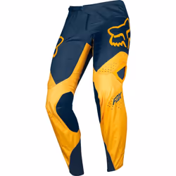 FOX 360 Kila Pantalon de motocross, bleu-jaune, taille 30 pour Hommes