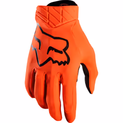 FOX Airline Gants de Motocross, noir-orange, taille 2XL pour Hommes