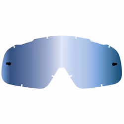 FOX Airspace / Main MX20 Chrome Lexan Mirrored Lentille de remplacement, bleu pour Hommes