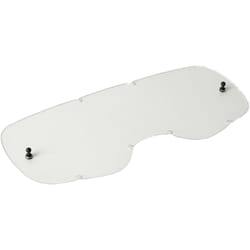 FOX Airspace/Main MX20 VLS Lexan Lentille de remplacement, blanc pour Hommes