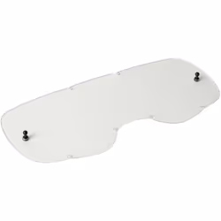 FOX Airspace/Main MX20 VLS Lexan Lentille de remplacement, blanc pour Hommes