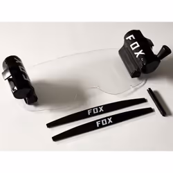 FOX MX20 Airspace / Main 45mm USA Système de vision totale, noir pour Hommes