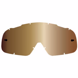 FOX Airspace / Main MX20 Chrome Lexan Mirrored Lentille de remplacement, brun pour Hommes