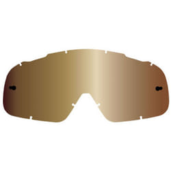 FOX Airspace / Main MX20 Chrome Lexan Mirrored Lentille de remplacement, brun pour Hommes