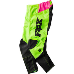 FOX 180 Venin Pantalon motocross pour les jeunes, noir-vert, taille XL pour Hommes