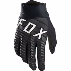 FOX 360 Gants motocross, noir, taille S pour Hommes