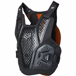 FOX Raceframe Impact SB D3O Gilet protecteur, noir, taille L XL pour Hommes