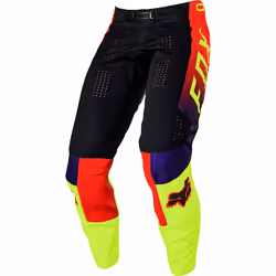 FOX 360 Voke Pantalon Motocross, noir-jaune, taille 30 pour Hommes