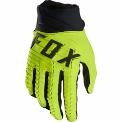 FOX 360 Gants motocross, jaune, taille M pour Hommes