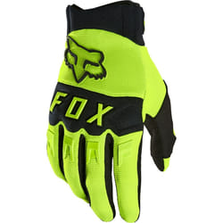 FOX Dirtpaw Gants de Motocross, noir-jaune, taille S pour Hommes