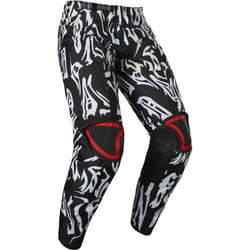 Fox 180 Peril Pantalon de motocross, noir-blanc, taille 28 pour Hommes