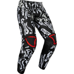FOX 180 Peril Pantalon de motocross pour les jeunes, noir-blanc, taille 26