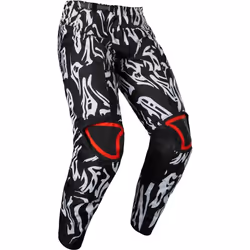 FOX 180 Peril Pantalon de motocross pour les jeunes, noir-blanc, taille 26