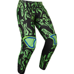 Fox 180 Peril Pantalon de motocross, noir-vert, taille 34 pour Hommes