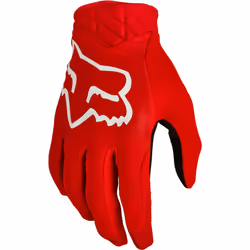 FOX Airline Gants de Motocross, noir-rouge, taille 2XL pour Hommes