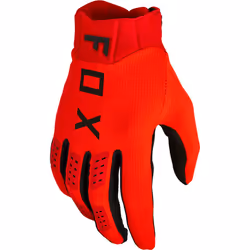 FOX Flexair Gants de Motocross, noir-rouge, taille 2XL pour Hommes